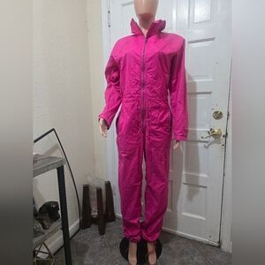Women's Vibrant Pink Jumpsuit